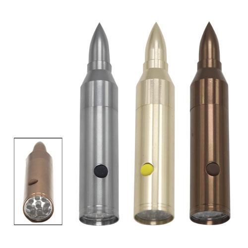 Wholesale 9 Led Rifle Bullet Flashlight