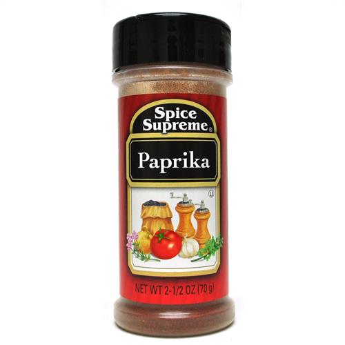Wholesale Spice Supreme Paprika 2.5oz