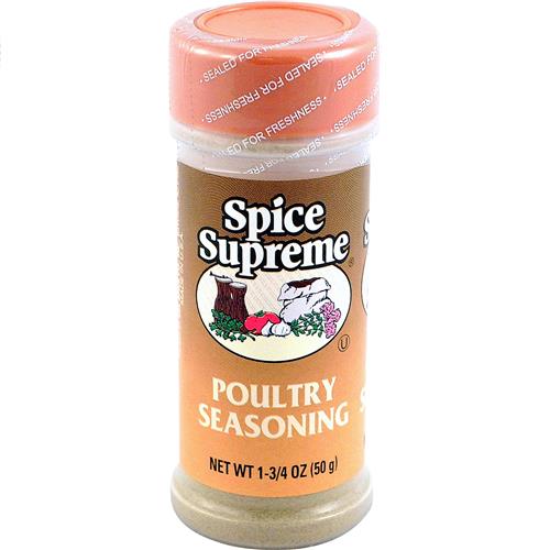 Wholesale Spice Supreme Poultry Seasoning 1.75oz