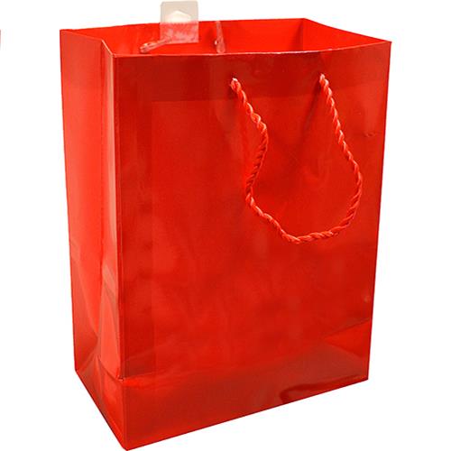 Wholesale ZGIFT BAG RED MEDIUM 7x4x9.5""