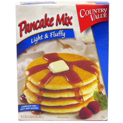 Wholesale Country Value (Loretta) Regular Pancake Mix  Exp 9/15 - 10/15/2015