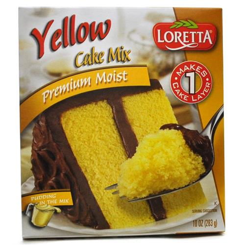 Wholesale Loretta Yellow Cake Mix Exp 7/7/2015