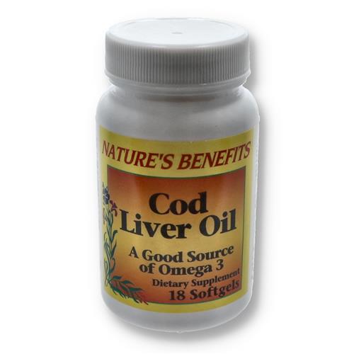 Wholesale N BENEFIT COD LIVER OIL  18CT