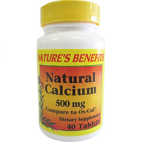Wholesale Nature's Benefits Natural Calcium 500mg (Oscal)