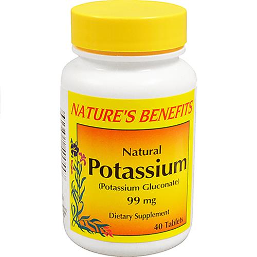 Wholesale Nature's Benefits Potassium 99 MG