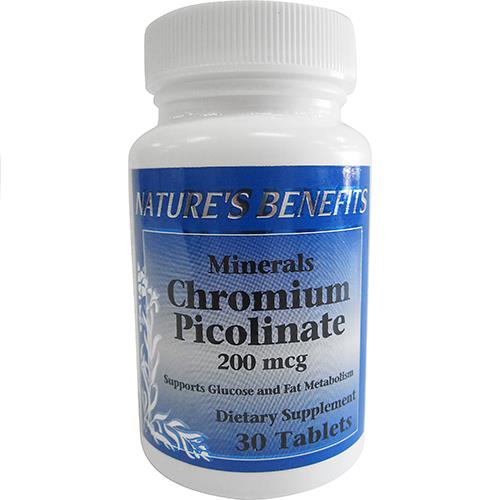 Wholesale Nature's Benefits Chromium Picolinate Complex