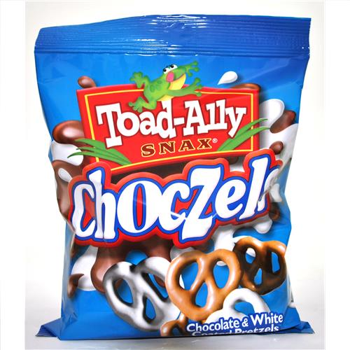 Wholesale Toad Ally White/Chocolate Covered Pretzels