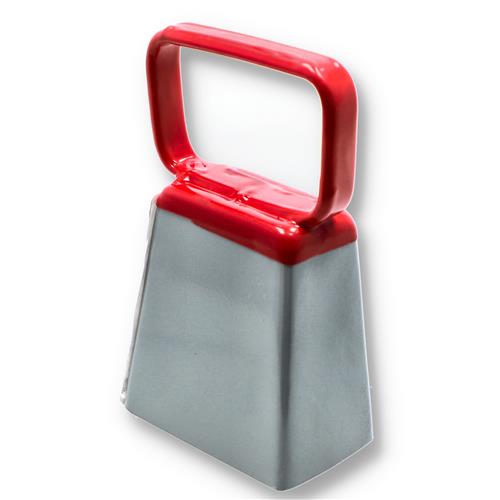 Wholesale 7'' SPORTS COW BELL RED HANDLE