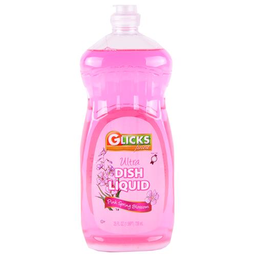 Wholesale Glicks Spring Blossom Pink Dish Detergent