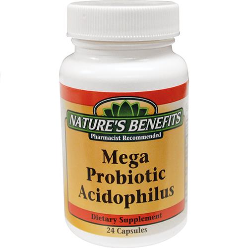 Wholesale Nature's Benefit Mega Probiotic Acidophilus Caps