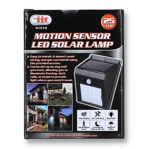 Wholesale MOTION SENSOR LED SOLAR DECK LAMP
