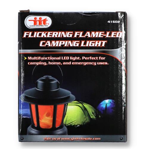Wholesale FLICKERING FLAME LED CAMPING LIGHT