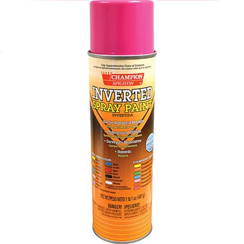 Wholesale OSHA/APWA Pink Inverted Tip Spray Paint 17 oz