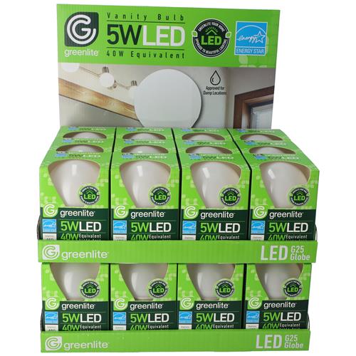 Wholesale 5=40W LED GLOBE BULB BRIGHT WHITE