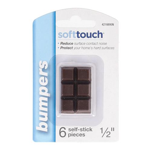 Wholesale SOFT TOUCH 6PC 1/2'' BUMPERS SELF-STICK