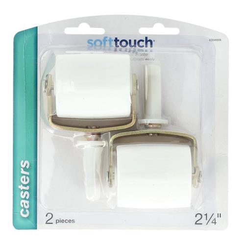 Wholesale SOFT TOUCH 2PC 2-1/4''  BED CASTERS