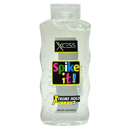 Wholesale Xcess Hair Styling Gel Clear Extreme Hold Spike it