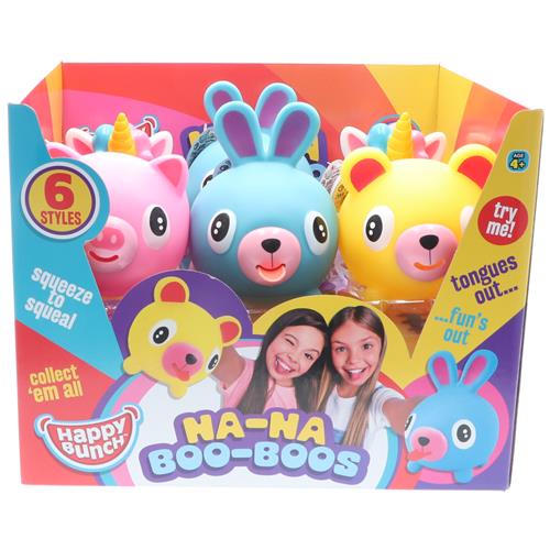Wholesale Na-Na Boo-Boos Squeeze Toy Disp
