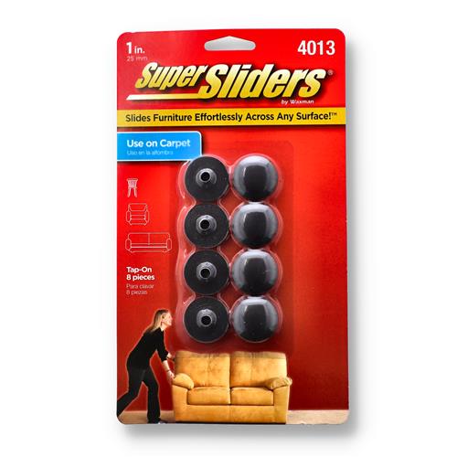 Wholesale 1INBRWN TAP ON SUPER SLIDER 8PK