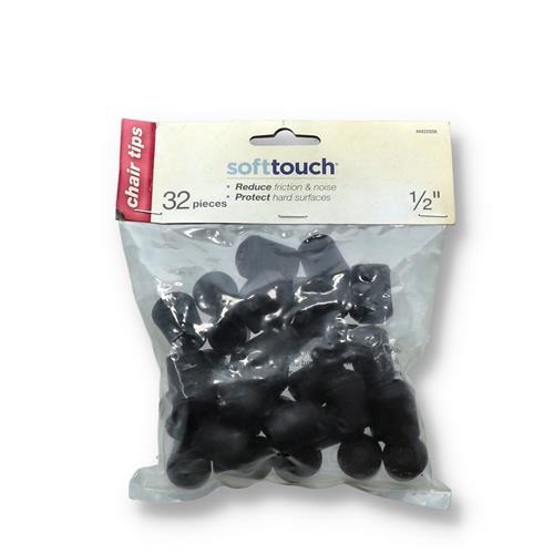 Wholesale Z32PK 1/2'' BLACK RUBBER CHAIR TIPS