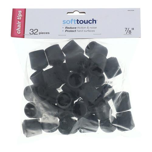 Wholesale Z32CT 7/8'' BLACK RUBBER CHAIR TIP CUPS GLW