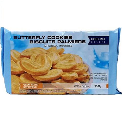 Wholesale Gourmet Delight Butterfly Pastry Cookies