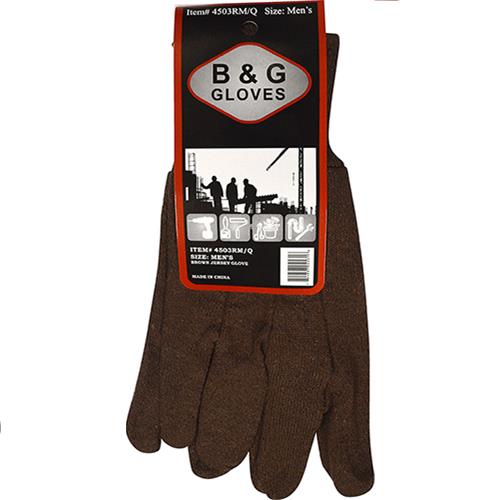 Wholesale Brown Jersey Glove