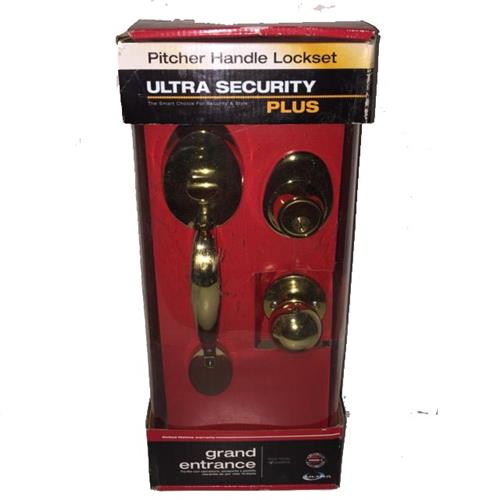 Wholesale zBRASS PITCHER HANDLE LOCKSET GLW
