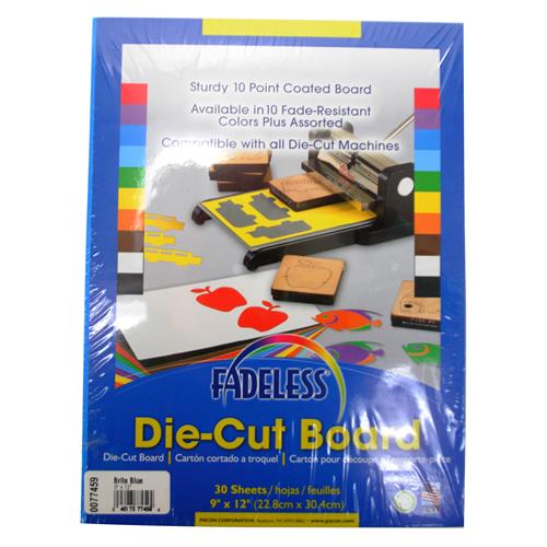 Wholesale Scrapbook Die-Cut Board Sheets Fadeless Coated
