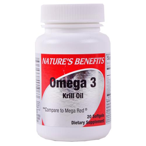 Wholesale Omega 3 Krill Oil 300MG Softgel Natures Benefit