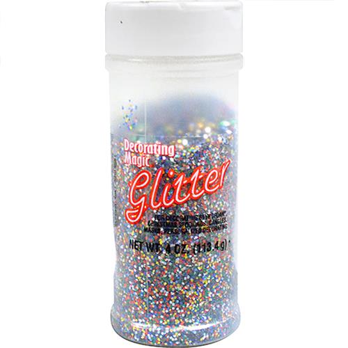 Wholesale Multi-Color Glitter Shaker Bottle 4 oz