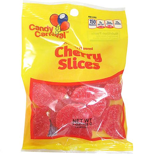 Wholesale Carnival Candy Cherry Slices - peggable