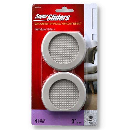 Wholesale Z4pc 3"" CUPPED FURNITURE SLIDERS