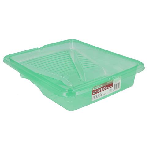 Wholesale 9 1/2'' Plastic Form Vacuum Tray & Cover Feature, 2 Liters