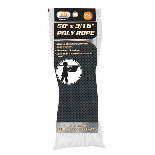Wholesale 50' X 3/16"" Poly Rope