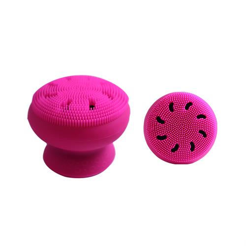 Wholesale SILICONE FACIAL CLEANSING SPONGE SMALL BULK PINK