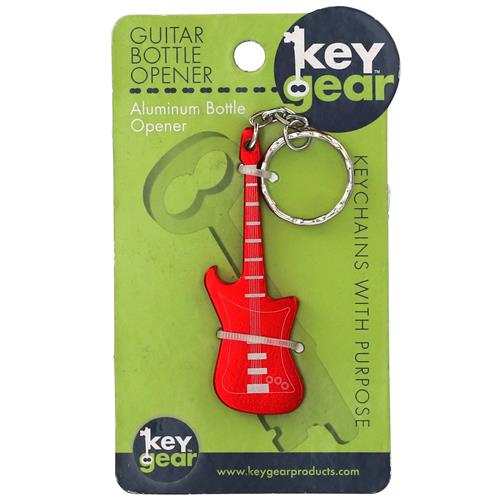 Wholesale KEYGEAR GUITAR BOTTLE OPENER KEYCHAIN GLW