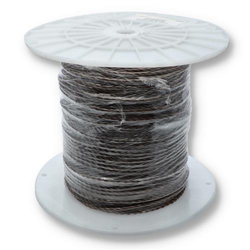 Wholesale 600' 1/4'' BROWN TWISTED POLY ROPE 113LB WLL