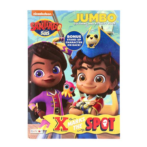 Wholesale NCKELODEON SANTIAGO OF THE SEAS JUMBO COLORING & ACTIVITY BOOK