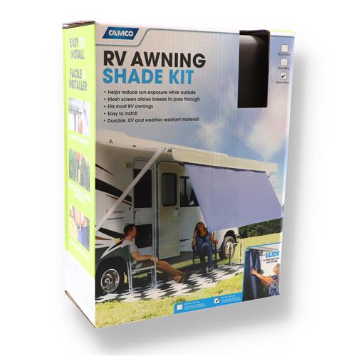 Wholesale RV AWNING SHADE KIT 4.5'x15' BROWN ENG/FR NO AMAZON SALES