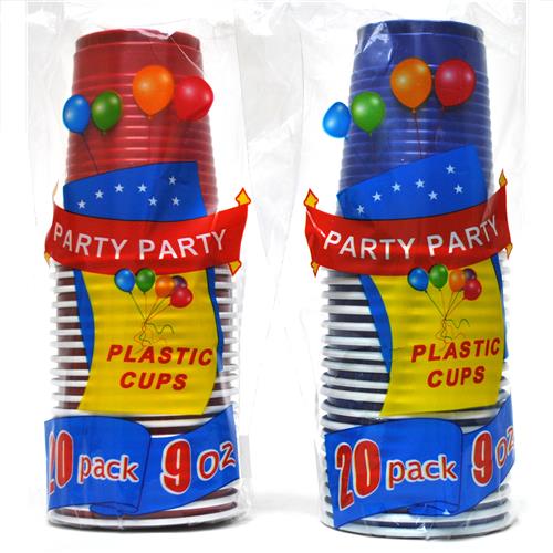 wholesale-plastic-cups-red-blue-9oz-glw