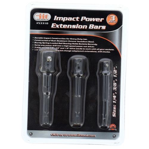 Wholesale 3pc Impact Power Extension Bar set