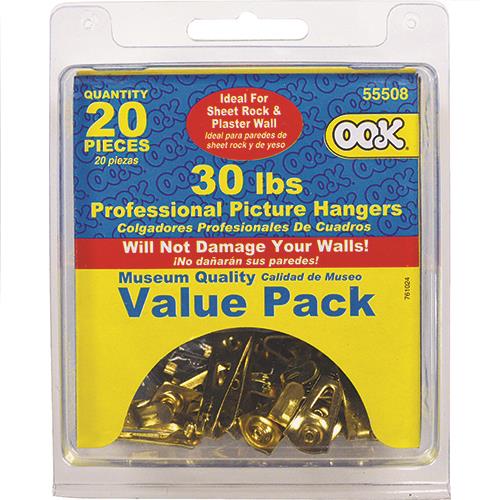 Wholesale OOK 20pc 30lb Professional Picture Hangers