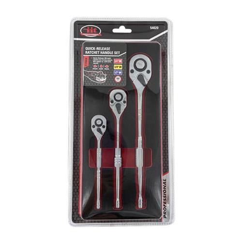 Wholesale IIT PRO 3PC QUICK RELEASE RATCHET SET 100 TOOTH