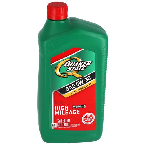 Wholesale z1qt QUAKER STATE HIGH MILEAGE 5W30 SYNTHETIC BLEND