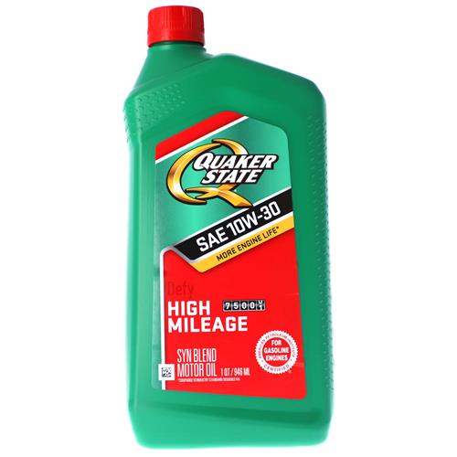 Wholesale z1qt QUAKER STATE HIGH MILEAGE 10W-30 SYNTHETIC BLEND