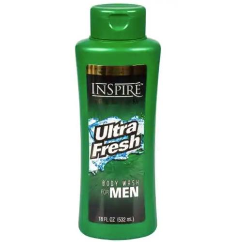 Wholesale Inspire Premium Ultra Fresh Body Wash for Men 20oz