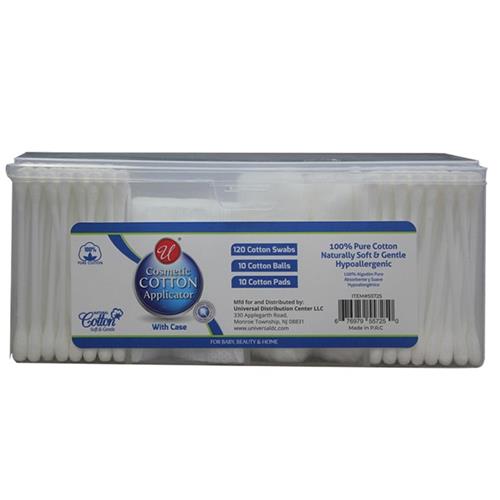 Wholesale 4 IN 1 COSMETIC SET COTTON BOX