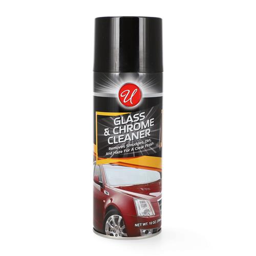 Wholesale U 10oz AUTO GLASS & CHROME CLEANER