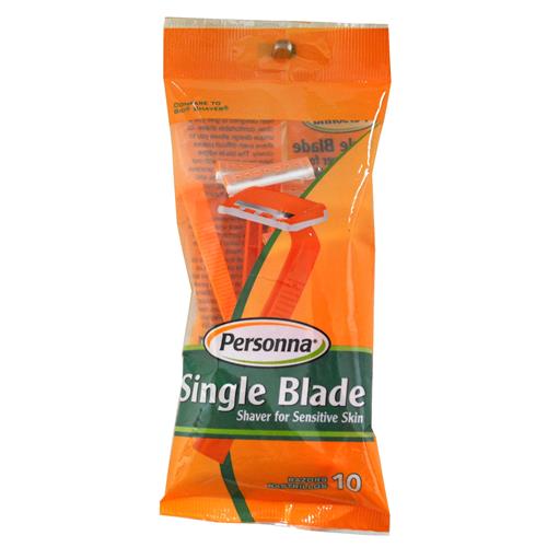Wholesale Personna Razor Single Blade Sensitive - 10 pack